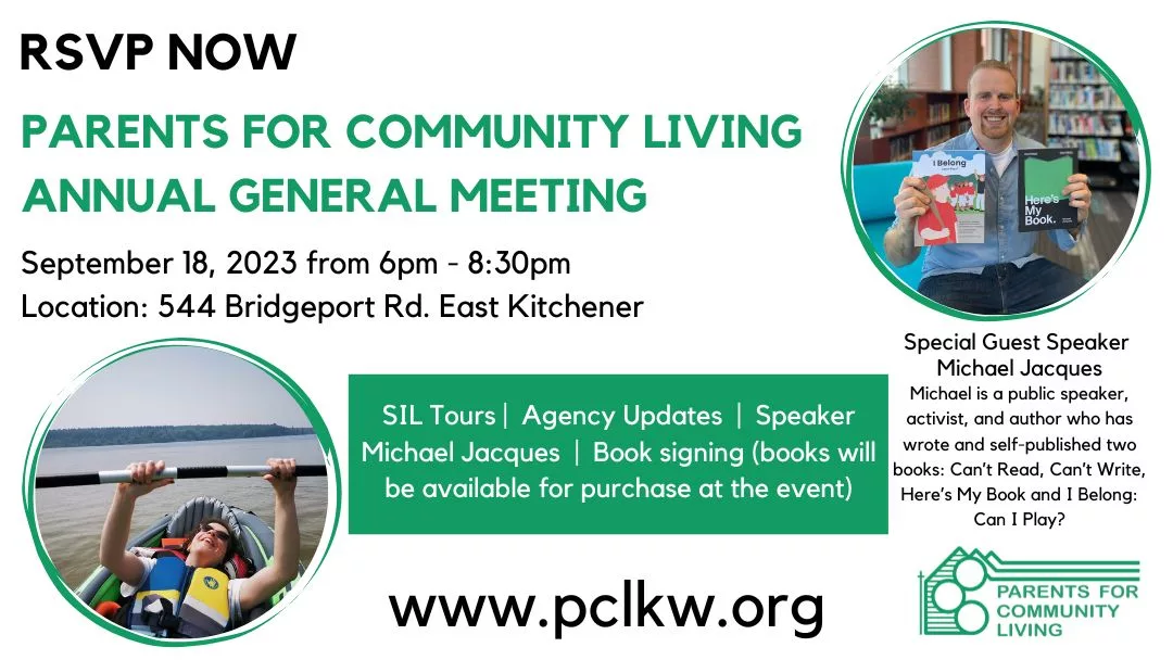 RSVP now to our AGM using the link below. September 18th at 6pm at 544 Bridgeport Rd E. Kitchener