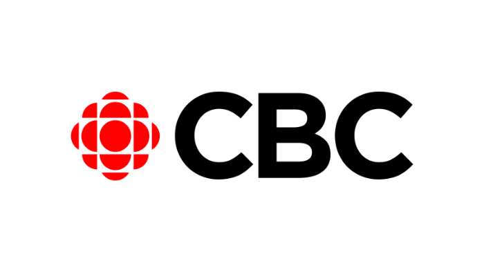 CBC logo featuring a red circular symbol to the left and bold black letters CBC to the right.